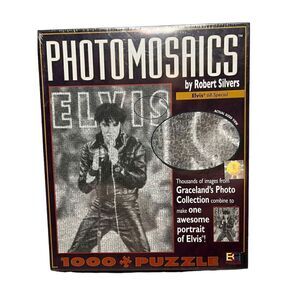 Elvis 1000 Piece Miniature Photographs Puzzle - Photomosaics NEW SEALED